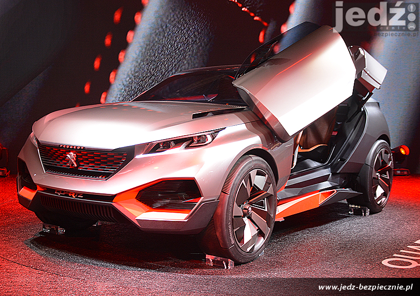 WYDARZENIA | Salon samochodowy Paryż 2014 - concept-car Peugeot Quartz